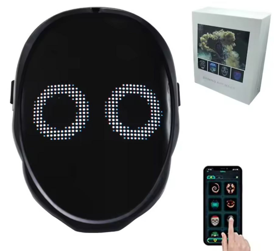 Shinning App Mask , frontview